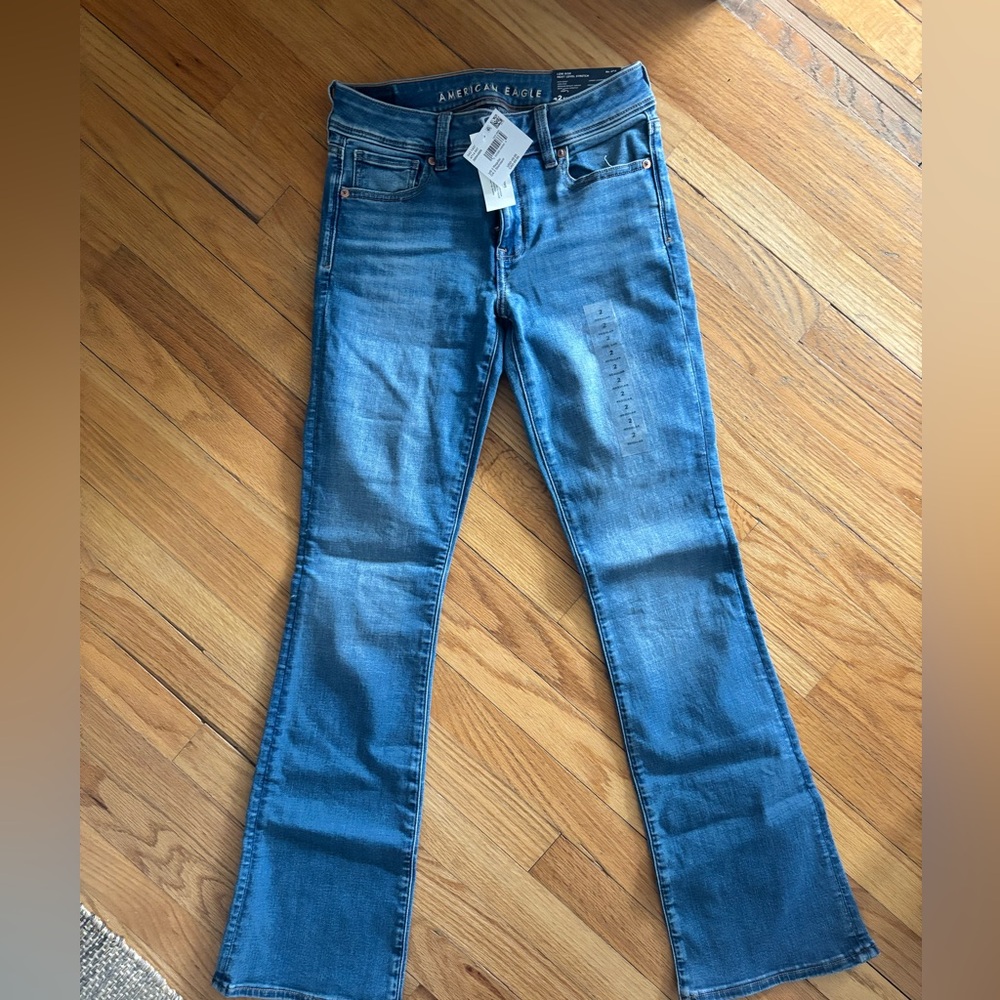 AE Next Level Low-Rise Kick Bootcut Jean